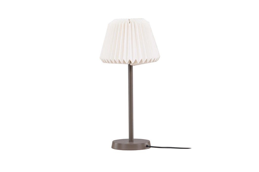 Tandådalen bordslampa 25 cm mockabrun och vit