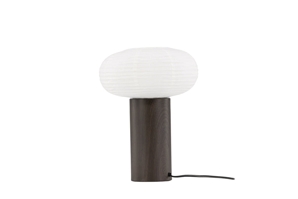 Hovfjället bordslampa 25 cm ekfolie och rispapper