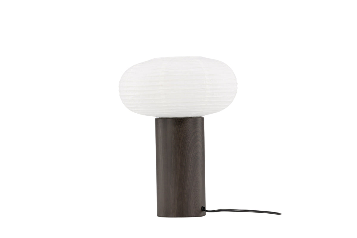 Hovfjället bordslampa 25 cm ekfolie och rispapper