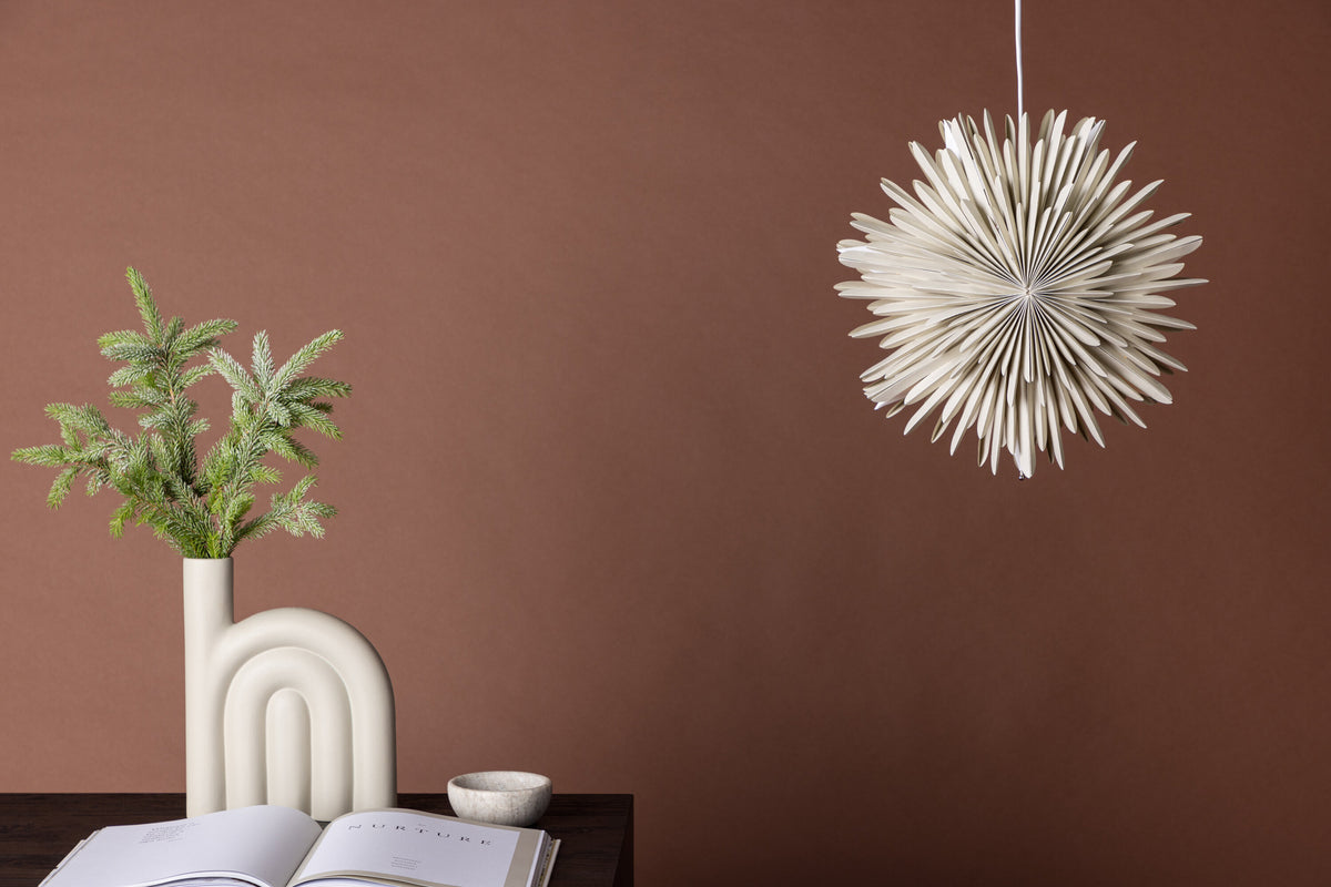 Sälen pendellampa 35 cm beige