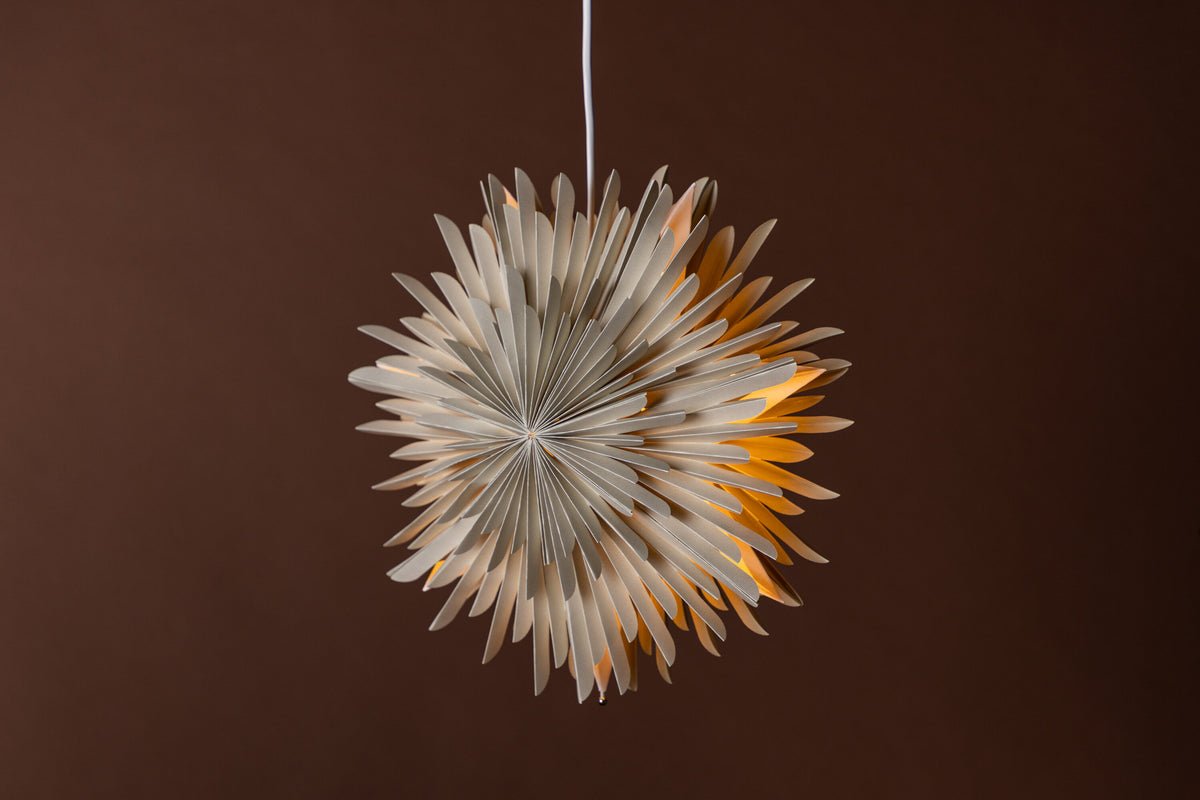 Sälen pendellampa 35 cm beige