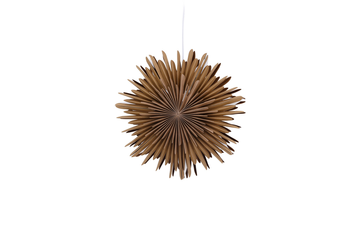 Sälen pendellampa 35 cm brun
