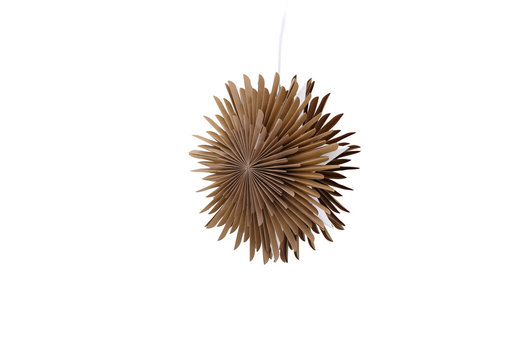 Sälen pendellampa 35 cm brun