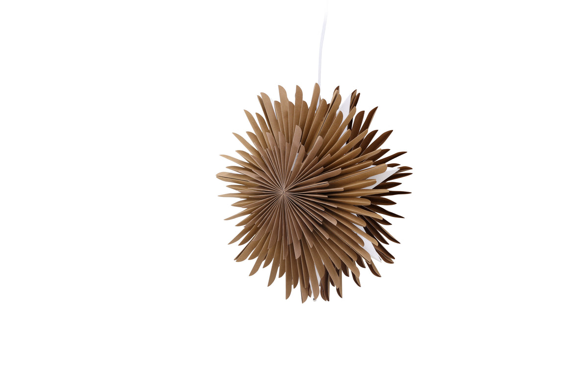 Sälen pendellampa 35 cm brun