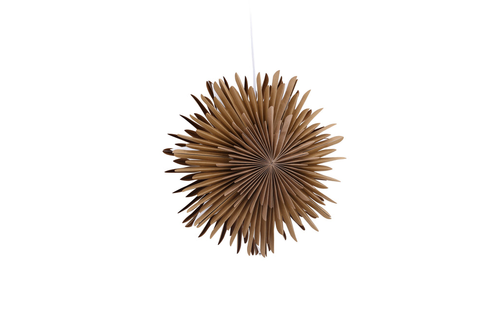Sälen pendellampa 35 cm brun