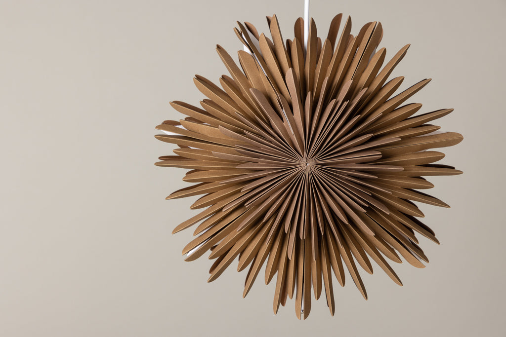 Sälen pendellampa 35 cm brun