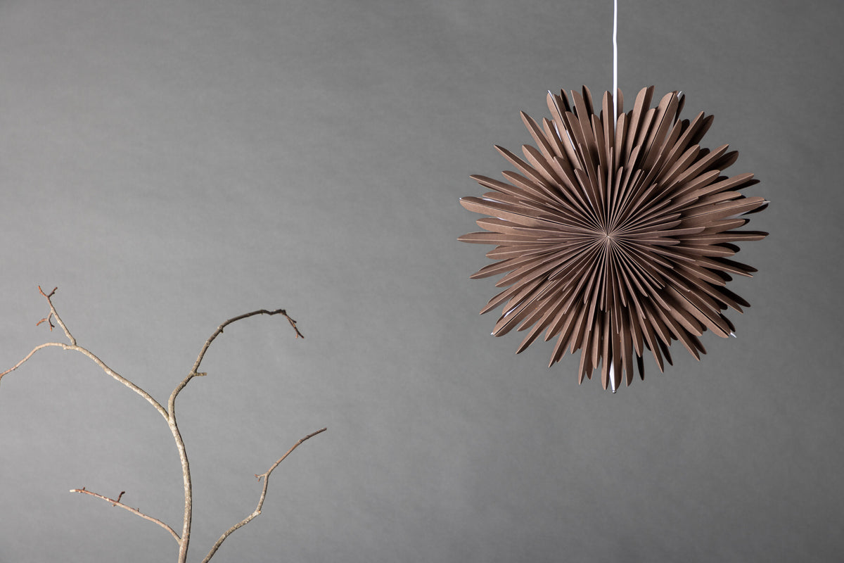 Sälen pendellampa 46 cm gråbeige
