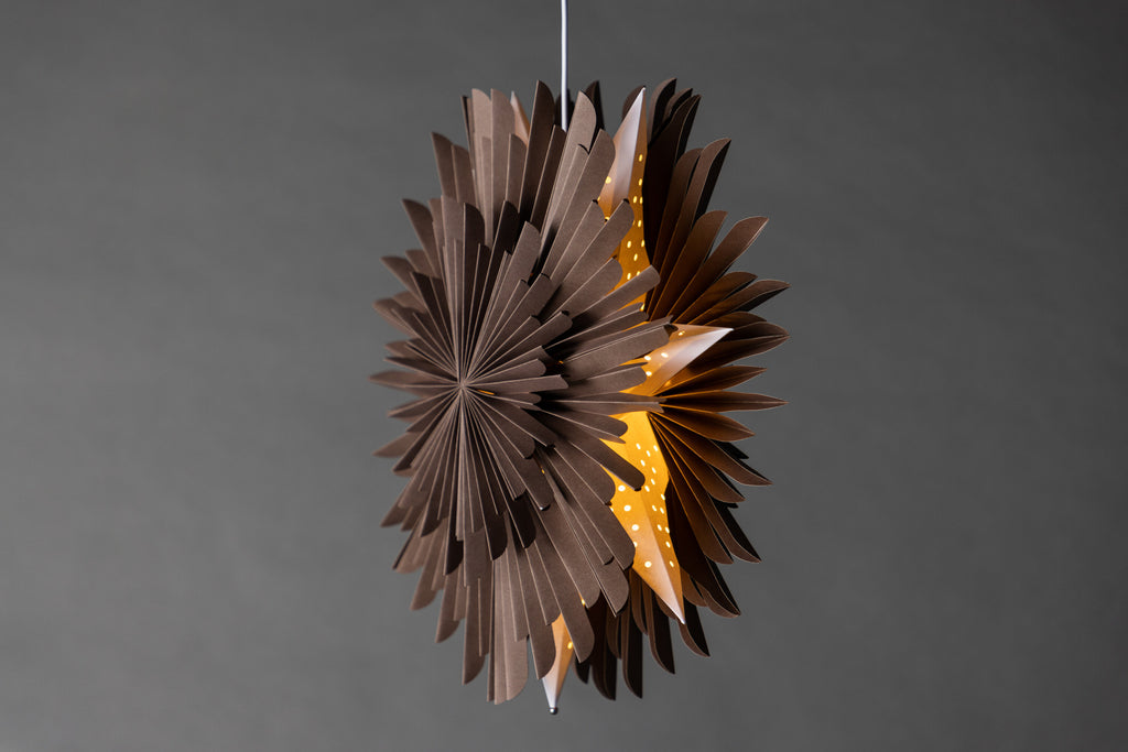 Sälen pendellampa 46 cm gråbeige
