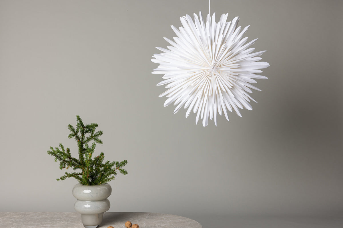 Sälen pendellampa 60 cm vit