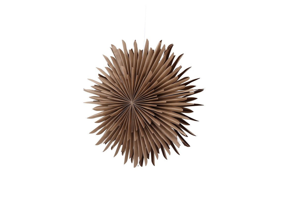 Sälen pendellampa 60 cm brun