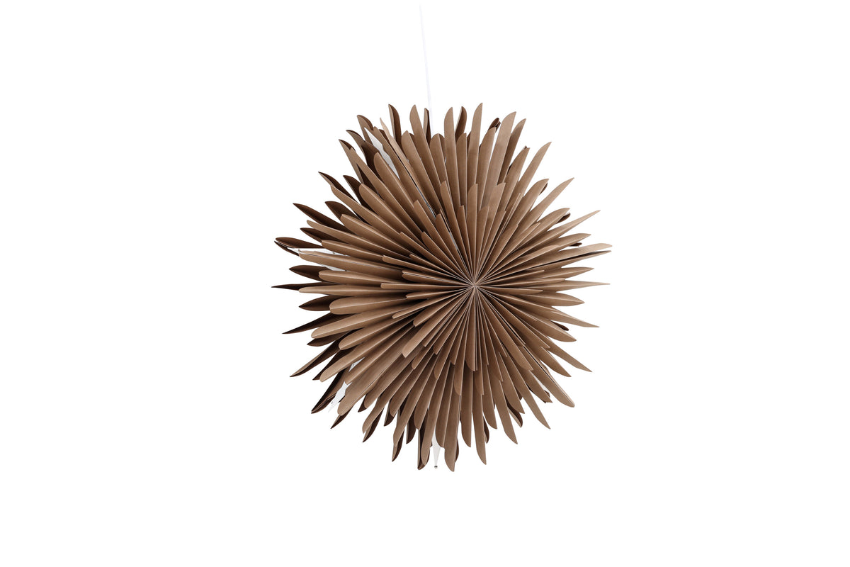 Sälen pendellampa 60 cm brun