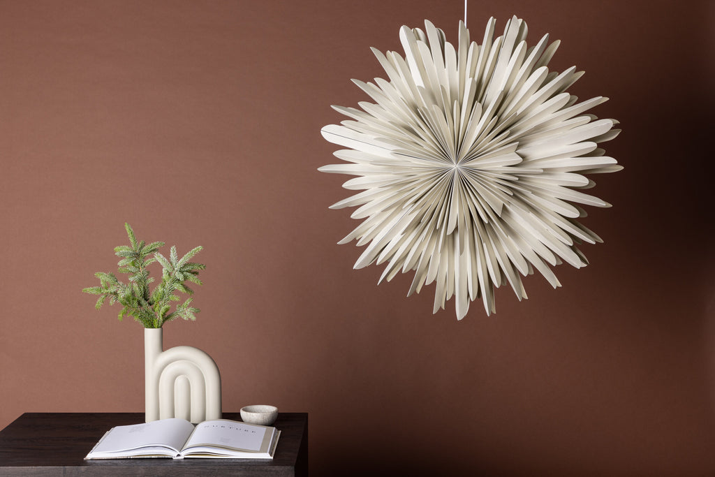 Sälen pendellampa 80 cm beige