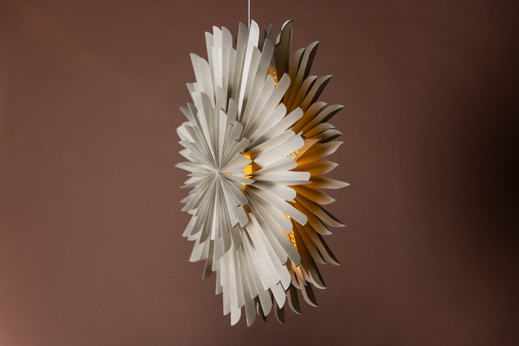 Sälen pendellampa 80 cm beige