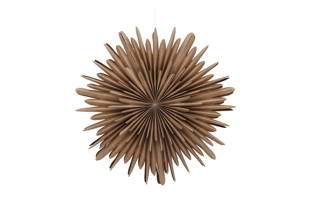 Sälen pendellampa 80 cm brun