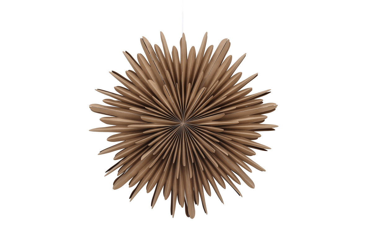 Sälen pendellampa 80 cm brun
