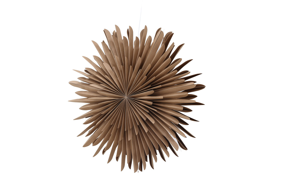 Sälen pendellampa 80 cm brun