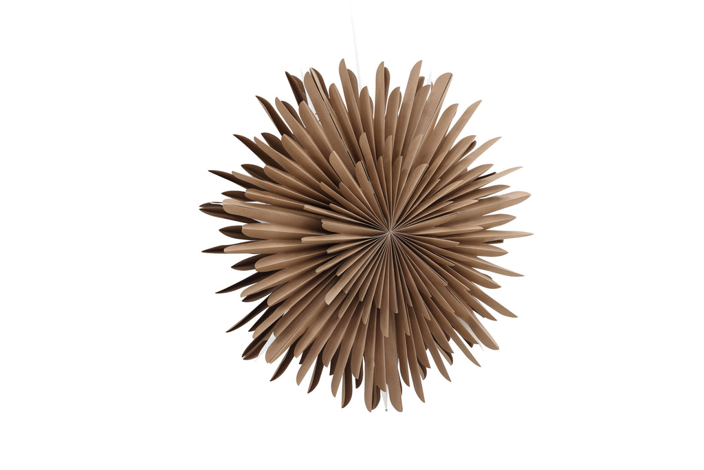 Sälen pendellampa 80 cm brun