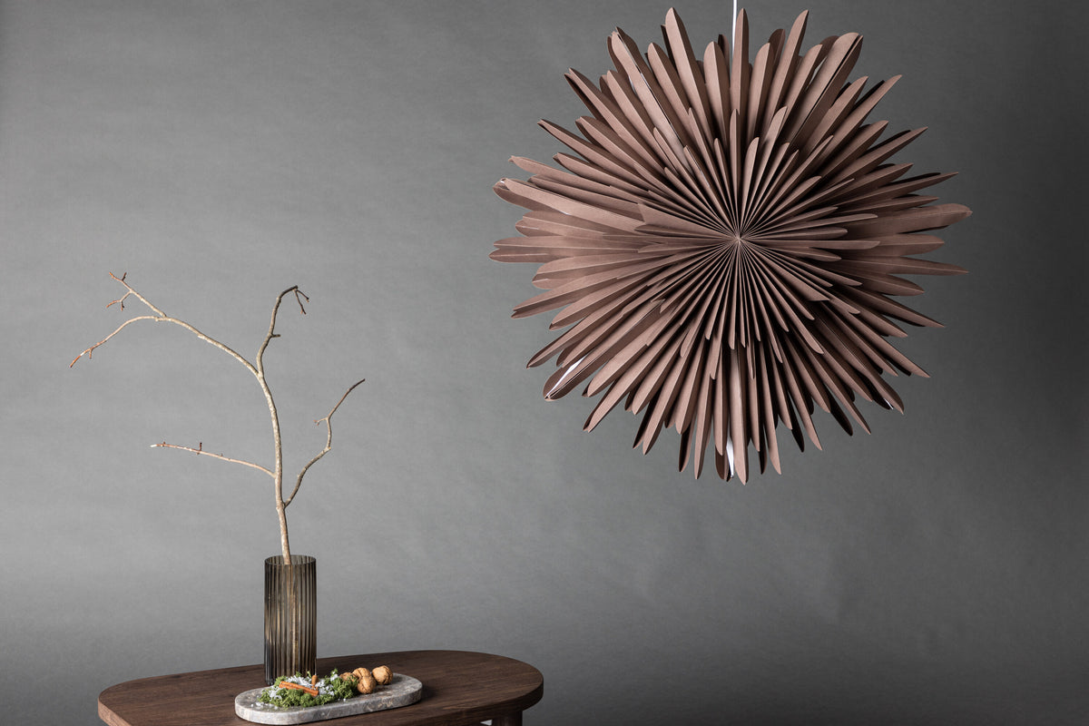 Sälen pendellampa 80 cm gråbeige