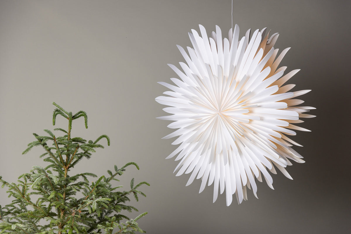 Sälen pendellampa 100 cm vit