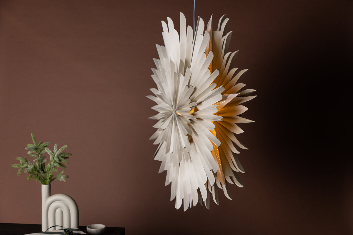 Sälen pendellampa 100 cm beige