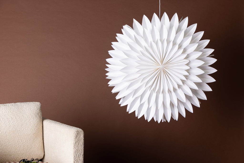 Storlien taklampa 80 cm vit