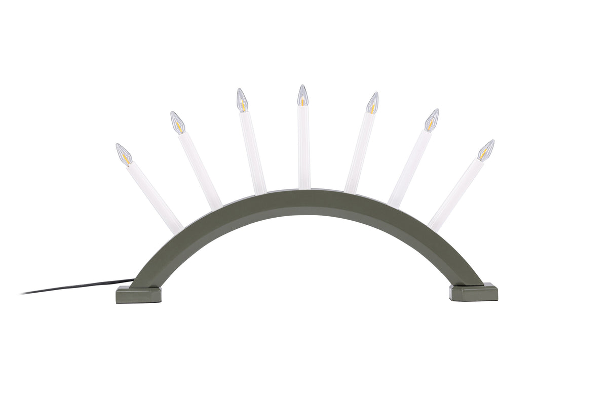 Kebnekaise bordslampa 55 cm grön/vit