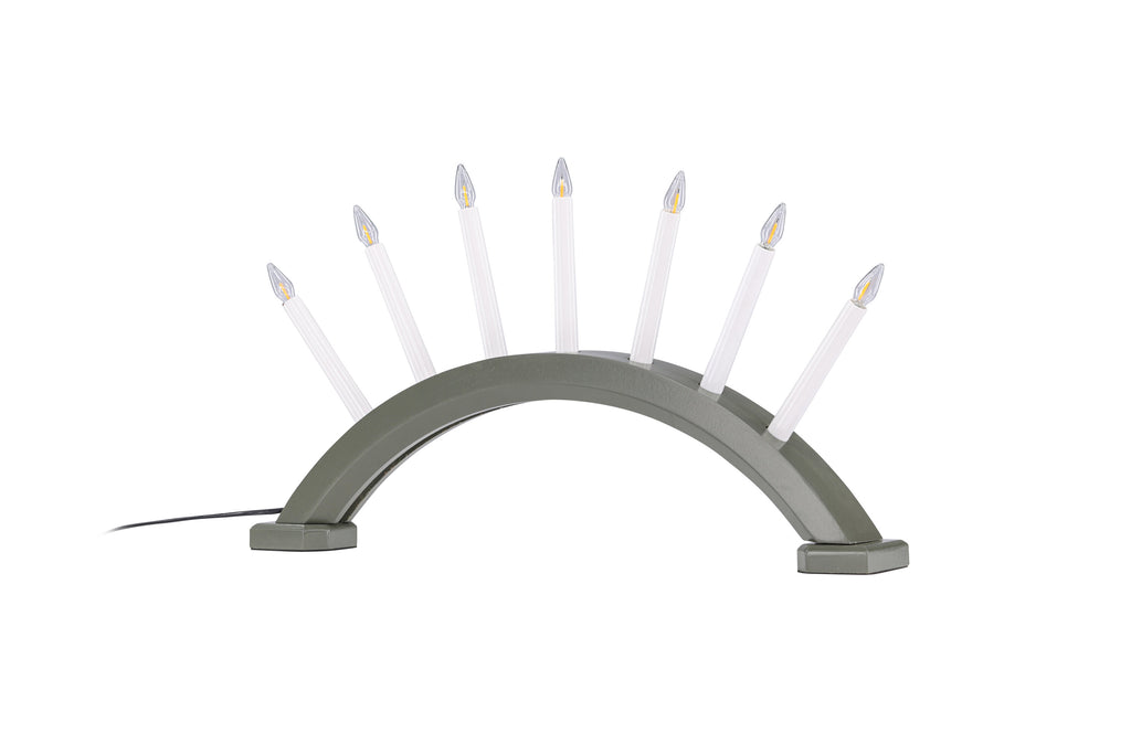 Kebnekaise bordslampa 55 cm grön/vit
