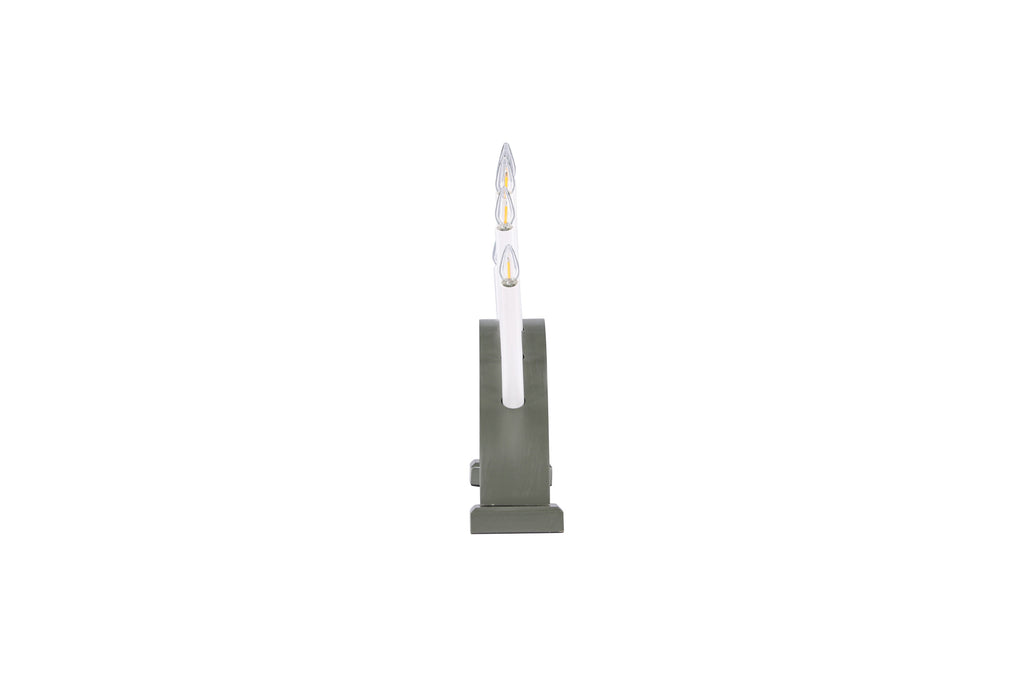 Kebnekaise bordslampa 55 cm grön/vit