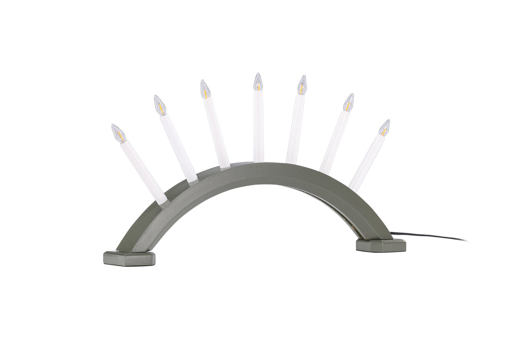 Kebnekaise bordslampa 55 cm grön/vit
