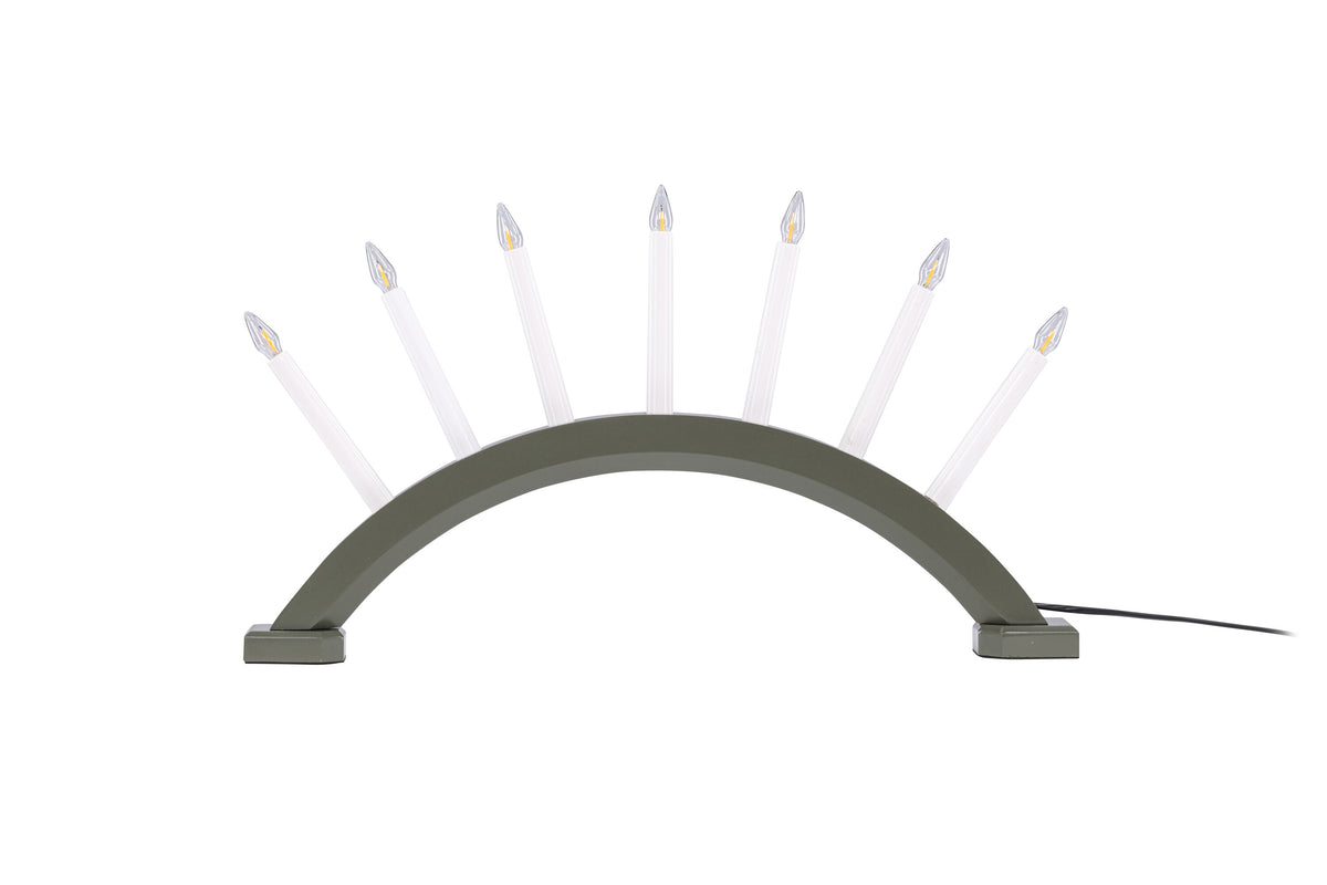 Kebnekaise bordslampa 55 cm grön/vit