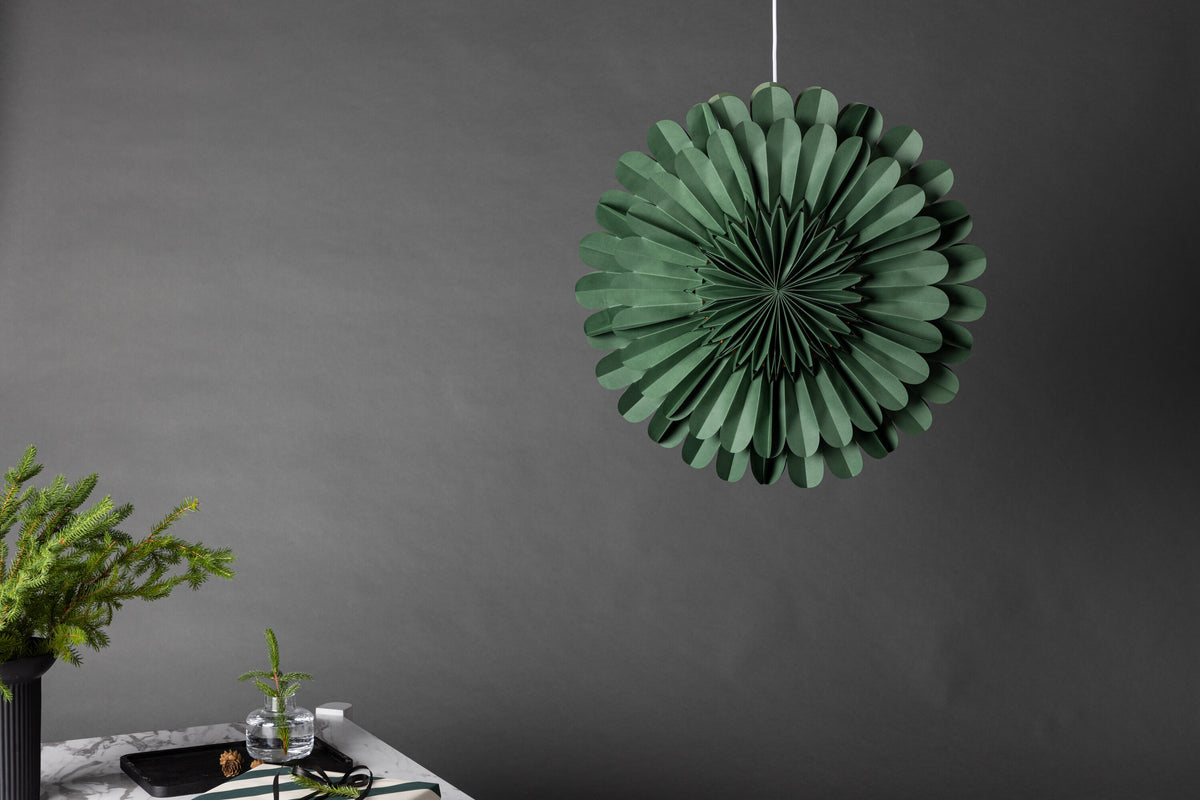 Järvsön taklampa Ø60 cm grön