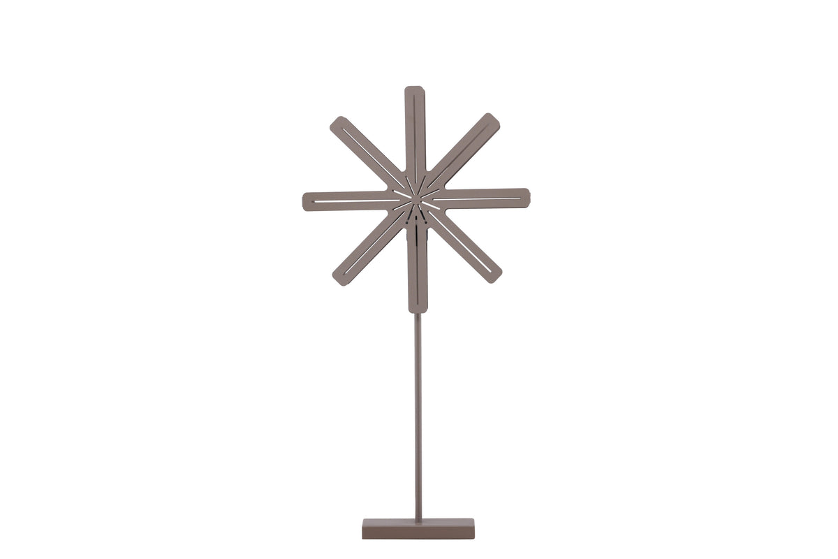 Säfsen golvlampa 40 cm mockabrun