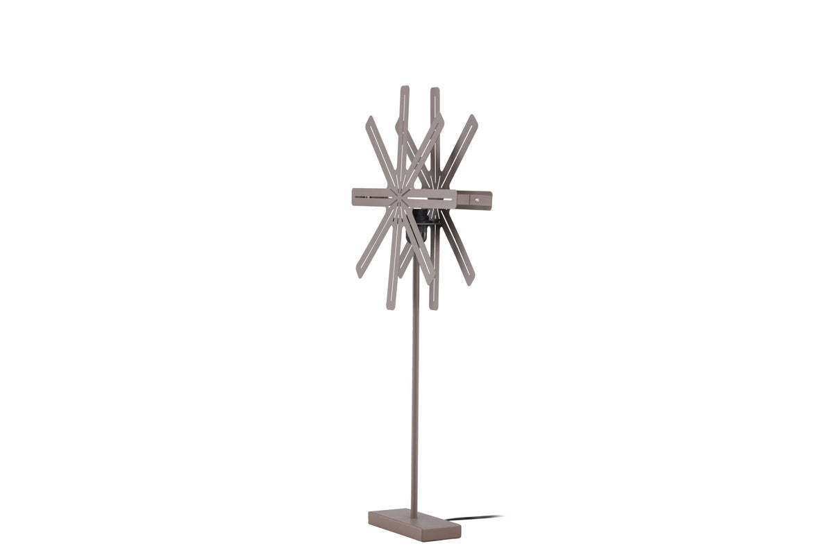 Säfsen golvlampa 40 cm mockabrun