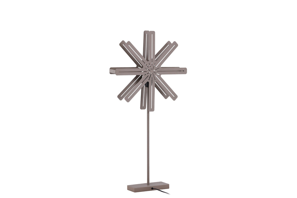 Säfsen golvlampa 40 cm mockabrun