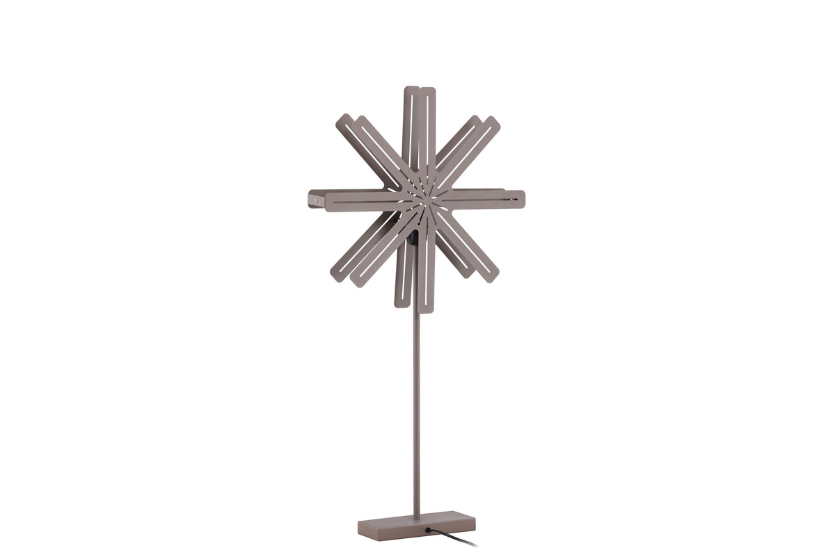 Säfsen golvlampa 40 cm mockabrun