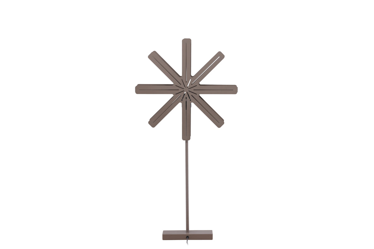 Säfsen golvlampa 40 cm mockabrun