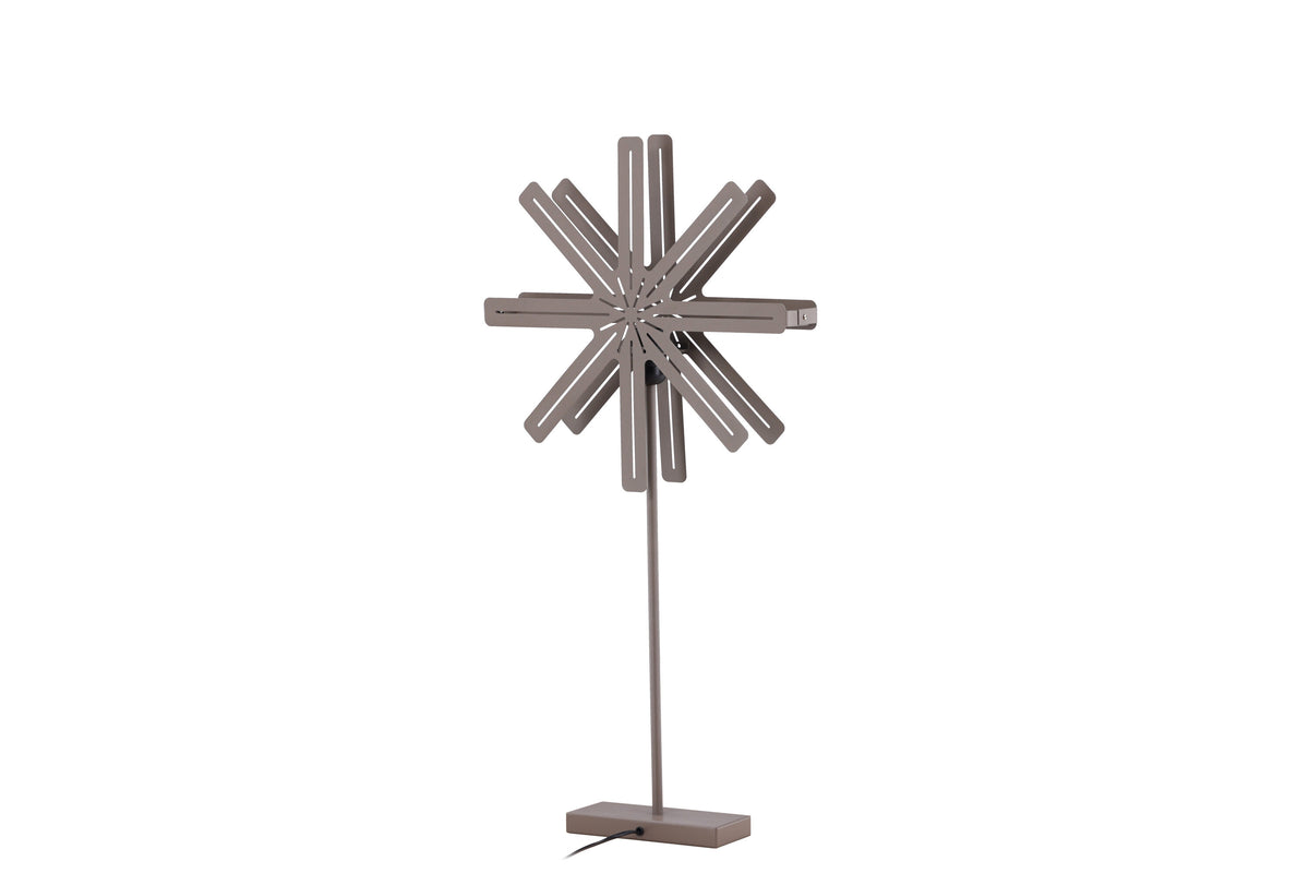 Säfsen golvlampa 40 cm mockabrun