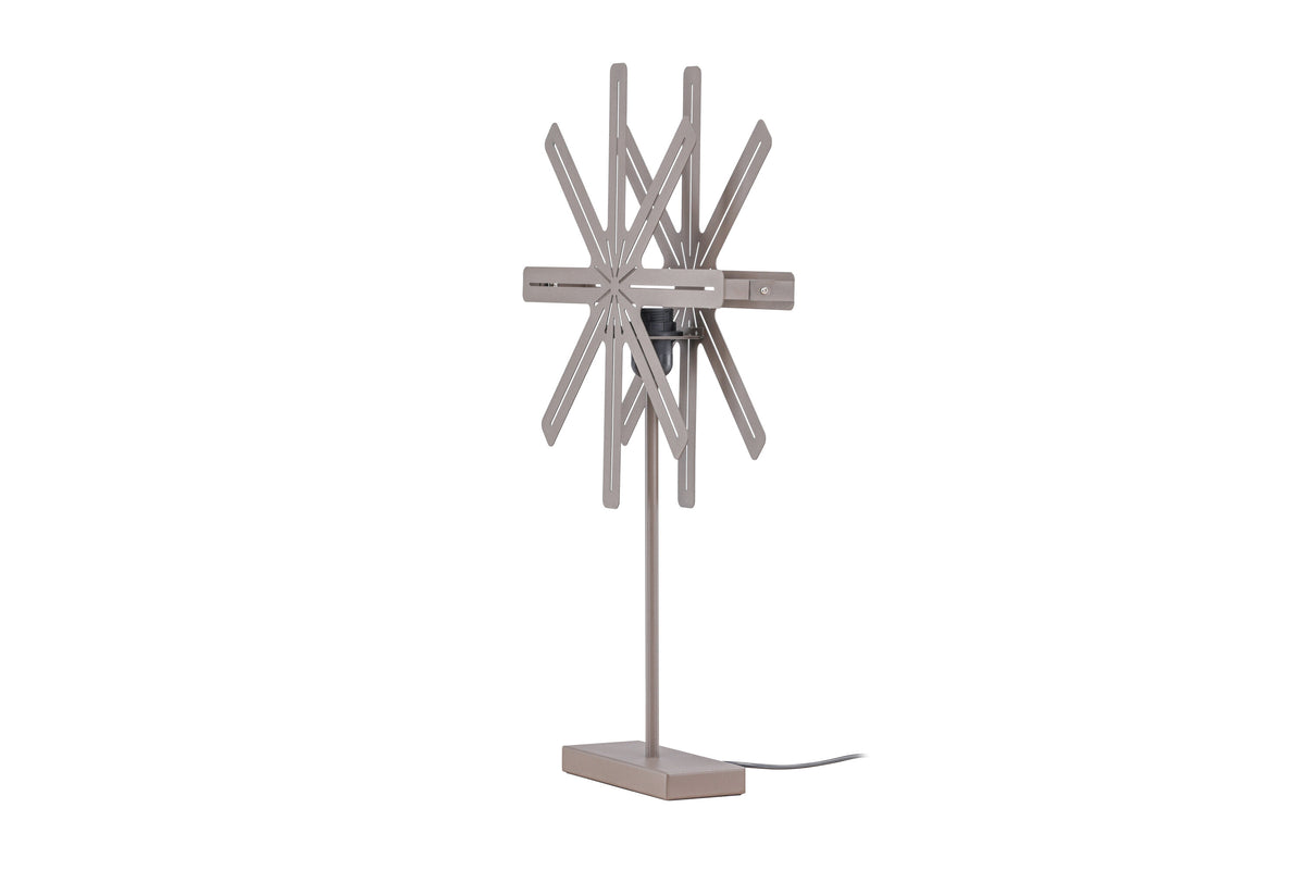 Säfsen bordslampa 40 cm mockabrun