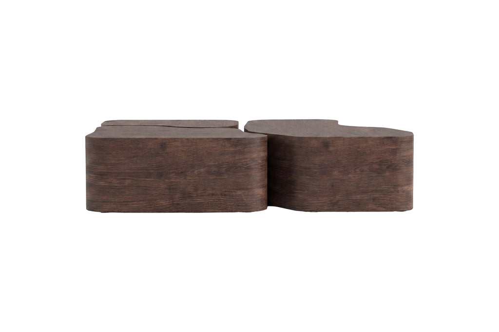 Nordland soffbord mockabrunt