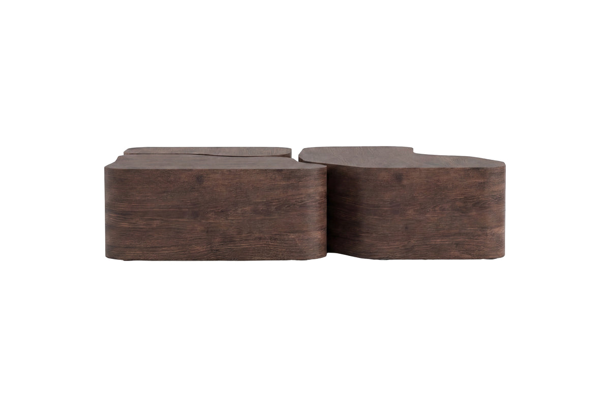 Nordland soffbord mockabrunt