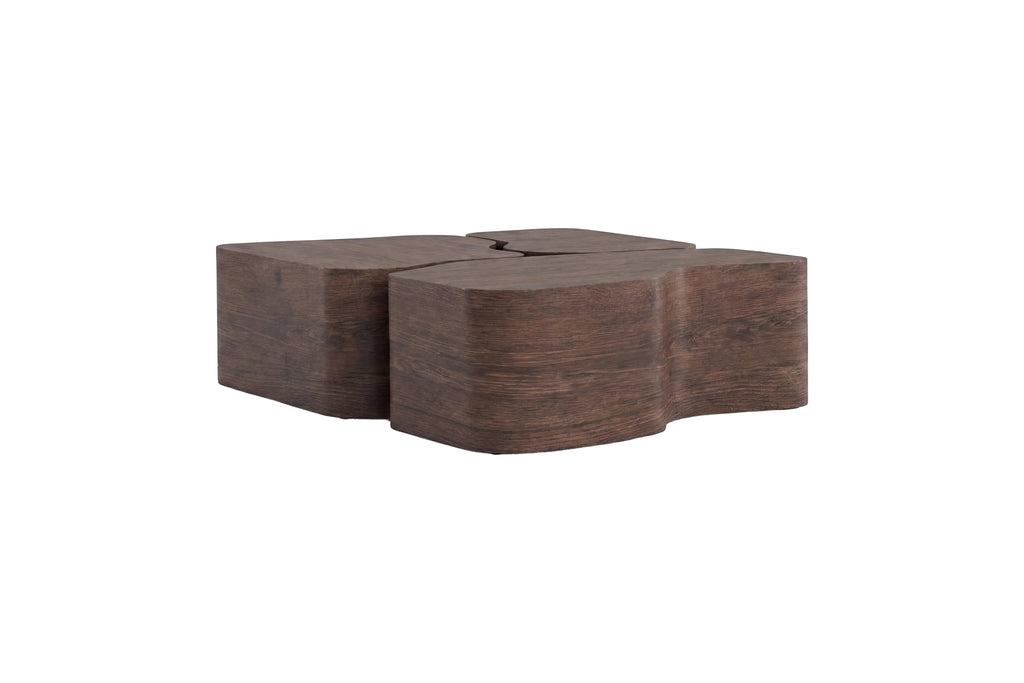 Nordland soffbord mockabrunt