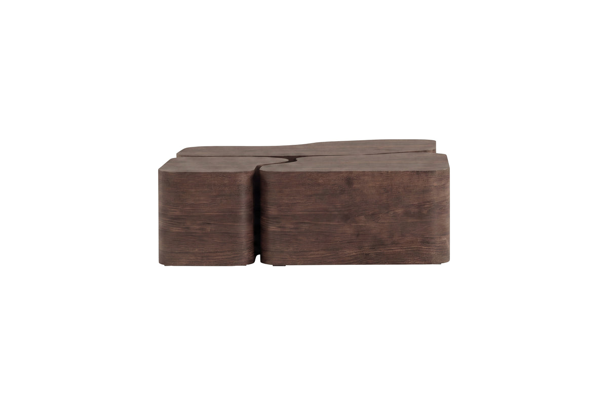 Nordland soffbord mockabrunt