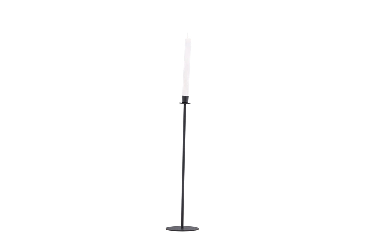 Högehall ljusstake höjd 69 cm svart
