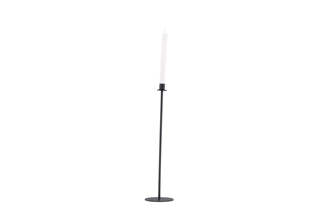 Högehall ljusstake höjd 69 cm svart