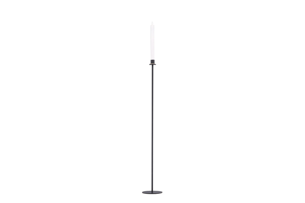 Högehall ljusstake höjd 102 cm svart