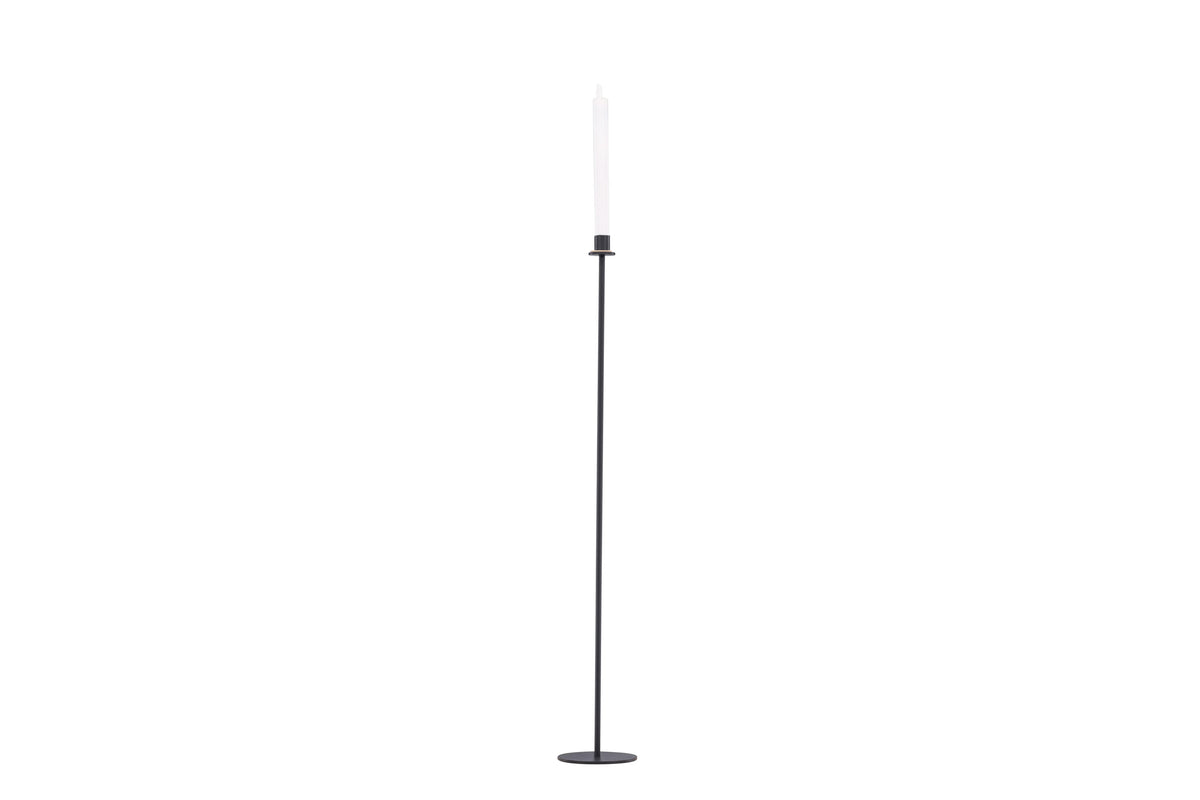 Högehall ljusstake höjd 102 cm svart