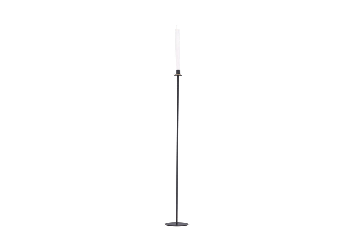 Högehall ljusstake höjd 102 cm svart
