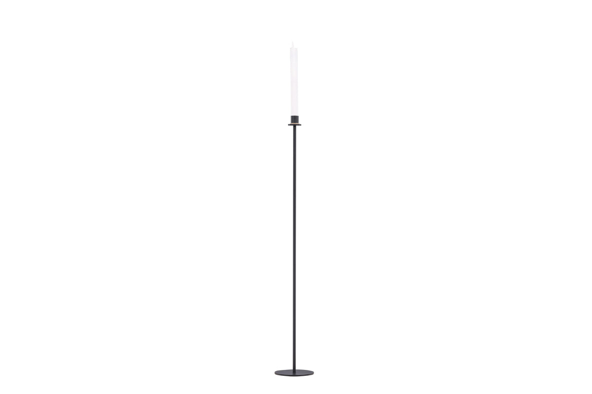 Högehall ljusstake höjd 102 cm svart