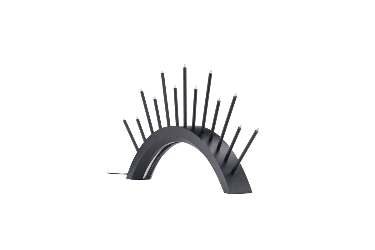 Kettilsås ljusstake svart