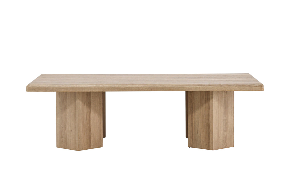Lillehammer soffbord naturfärgad fanerad MDF